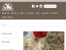 Tablet Screenshot of couleehumane.com